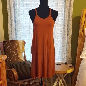 Burnt orange COMFY dress